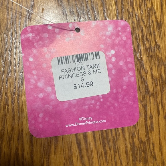 Disney princess black & white tank top knot tie size S NWT - Picture 6 of 6